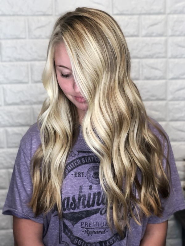 Bright Blonde Waves